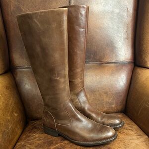Born Women's Brown Heeled Boots